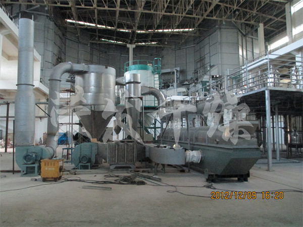 飼料顆料流化床干燥機(jī)干燥工程