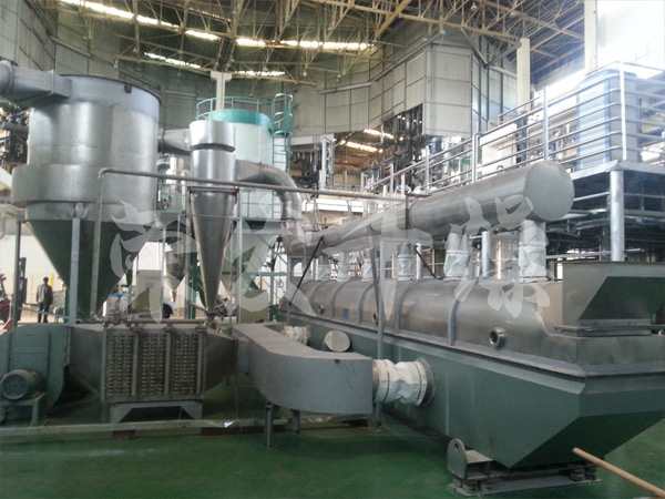 飼料顆料流化床干燥機(jī)干燥工程