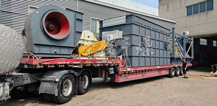 常州榮發(fā)干燥生產(chǎn)的閃蒸干燥整套生產(chǎn)線發(fā)貨外蒙古！